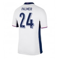 Maglie da calcio Inghilterra Cole Palmer #24 Prima Maglia Europei 2024 Manica Corta